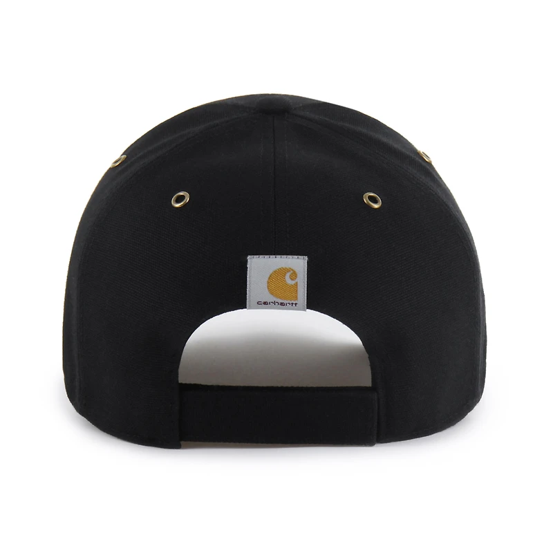 Men's Carhartt x '47 Black Edmonton Oilers MVP Adjustable Hat