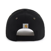 Men's Carhartt x '47 Black Edmonton Oilers MVP Adjustable Hat