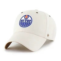 Casquette ajustable Carhartt x '47 Natural Edmonton Oilers Undyed Clean Up pour homme