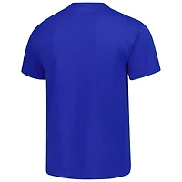 T-shirt Champion Royal Edmonton Oilers avec logo principal pour homme