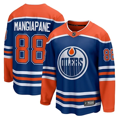 Maillot de match à domicile des Royal Edmonton Oilers, Andrew Mangiapane, Fanatics pour hommes