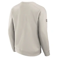 Men's Fanatics  Black Edmonton Oilers Authentic Pro Road Fleece Pullover Sweatshirt