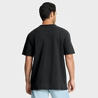 T-shirt Fanatics noir pour homme avec logo vieilli des Oilers d'Edmonton Play Stadium