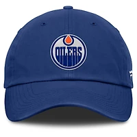Men's Fanatics Blue Edmonton Oilers Decades Collection Adjustable Hat
