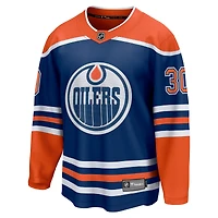 Men's Fanatics Calvin Pickard Royal Edmonton Oilers Home Premier Breakaway Player Jersey
