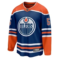 Men's Fanatics Cody Ceci Royal Edmonton Oilers Home Breakaway Player - Jersey