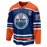 Men's Fanatics Connor McDavid Royal Edmonton Oilers Home - Premier Pro Breakaway Player Jersey