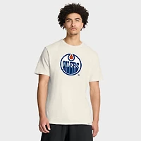 T-shirt Fanatics crème pour homme, motif stade des Oilers d'Edmonton
