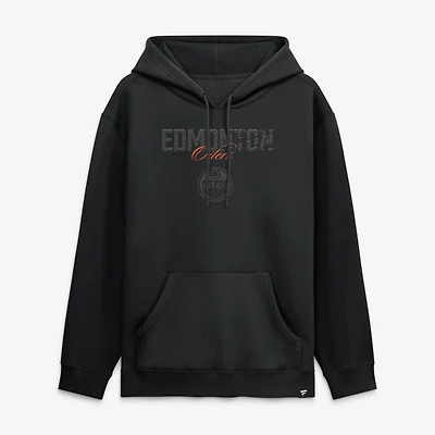 Sweat à capuche noir Fanatics Edmonton Oilers pour homme
