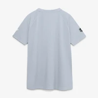 T-shirt authentique de performance professionnelle Fanatics gris pour hommes, séries éliminatoires la Coupe Stanley 2026 des Oilers d'Edmonton