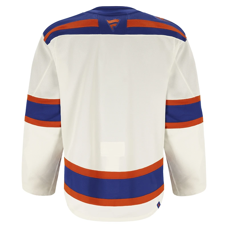 Maillot authentique à domicile Fanatics Royal Edmonton Oilers pour hommes