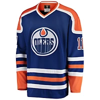 Men's Fanatics Mark Messier Royal Edmonton Oilers Premier Breakaway Retired - Player Jersey