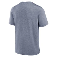 T-shirt technique du front office des Oilers d'Edmonton Fanatics pour hommes, bleu marine