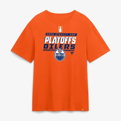 Men's Fanatics Orange Edmonton Oilers 2026 Stanley Cup Playoffs T-Shirt