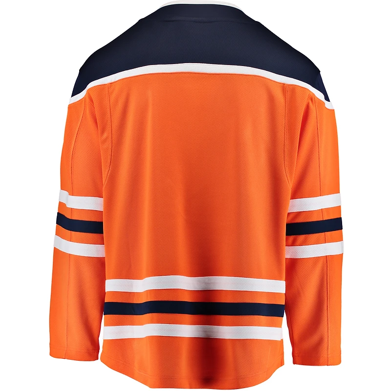Hommes fanatiques de marque Royal Edmonton Oilers Breakaway - Maillot vierge