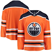 Hommes fanatiques de marque Royal Edmonton Oilers Breakaway - Maillot vierge