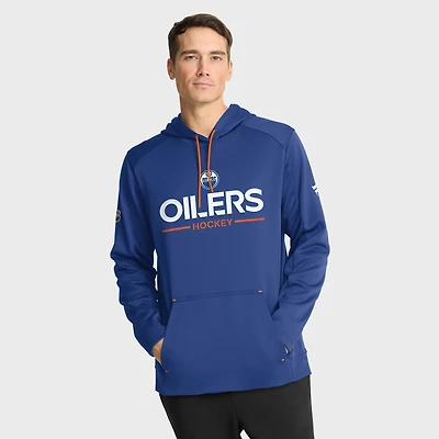 Men's Fanatics Royal Edmonton Oilers Authentic Pro Rink Hoodie
