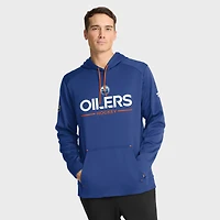 Men's Fanatics Royal Edmonton Oilers Authentic Pro Rink Hoodie