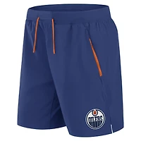 Men's Fanatics Royal Edmonton Oilers Authentic Pro Rink Performance Shorts