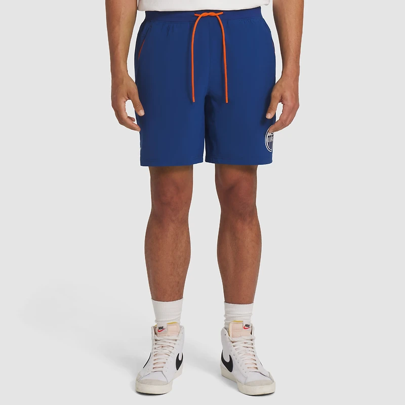 Men's Fanatics Royal Edmonton Oilers Authentic Pro Rink Performance Shorts