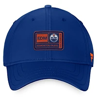 Men's Fanatics Royal Edmonton Oilers Authentic Pro Training Camp Flex Hat
