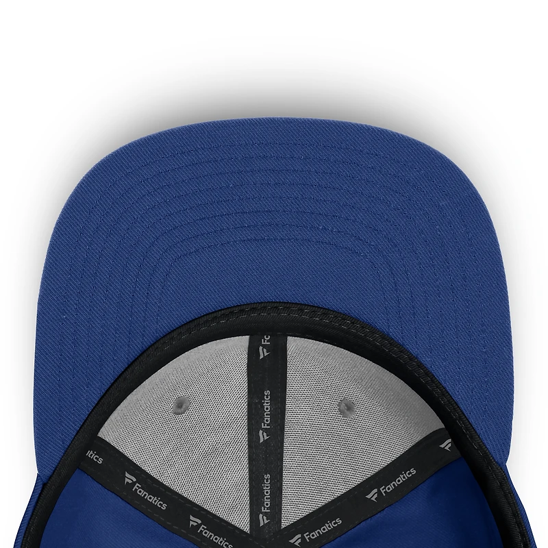 Casquette Snapback Loden Fanatics Royal Edmonton Oilers Fundamentals pour hommes