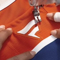 Maillot personnalisé authentique à domicile Fanatics Royal Edmonton Oilers pour hommes