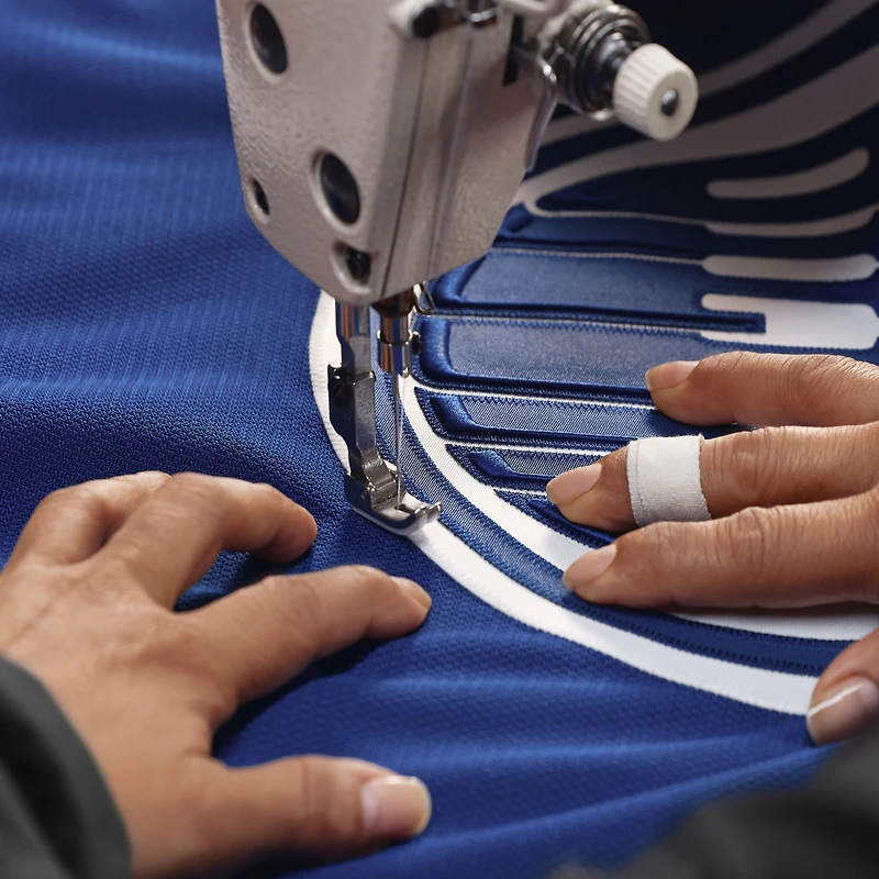 Maillot personnalisé authentique à domicile Fanatics Royal Edmonton Oilers pour hommes