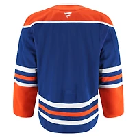 Maillot authentique à domicile Fanatics Royal Edmonton Oilers pour hommes