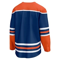 Maillot vierge Fanatics Royal Edmonton Oilers Home Breakaway pour homme