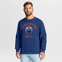 Men's Fanatics Royal Edmonton Oilers Stickler Sweatshirt