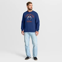 Men's Fanatics Royal Edmonton Oilers Stickler Sweatshirt