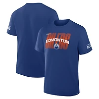 Men's Fanatics Royal Edmonton Oilers Team Vision Legacy T-Shirt