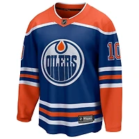 Men's Fanatics Trent Frederic Royal Edmonton Oilers Home Breakaway Jersey