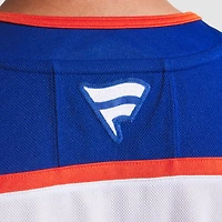 Men's Fanatics White Edmonton Oilers Away Premium Jersey