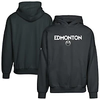 Sweat à capuche noir Contact City Capsule pour homme des Oilers d'Edmonton de Levelwear