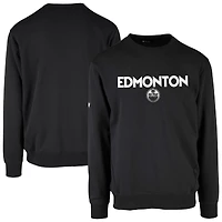 Sweat-shirt à capuche Zane City Capsule pour homme Levelwear noir des Oilers d'Edmonton