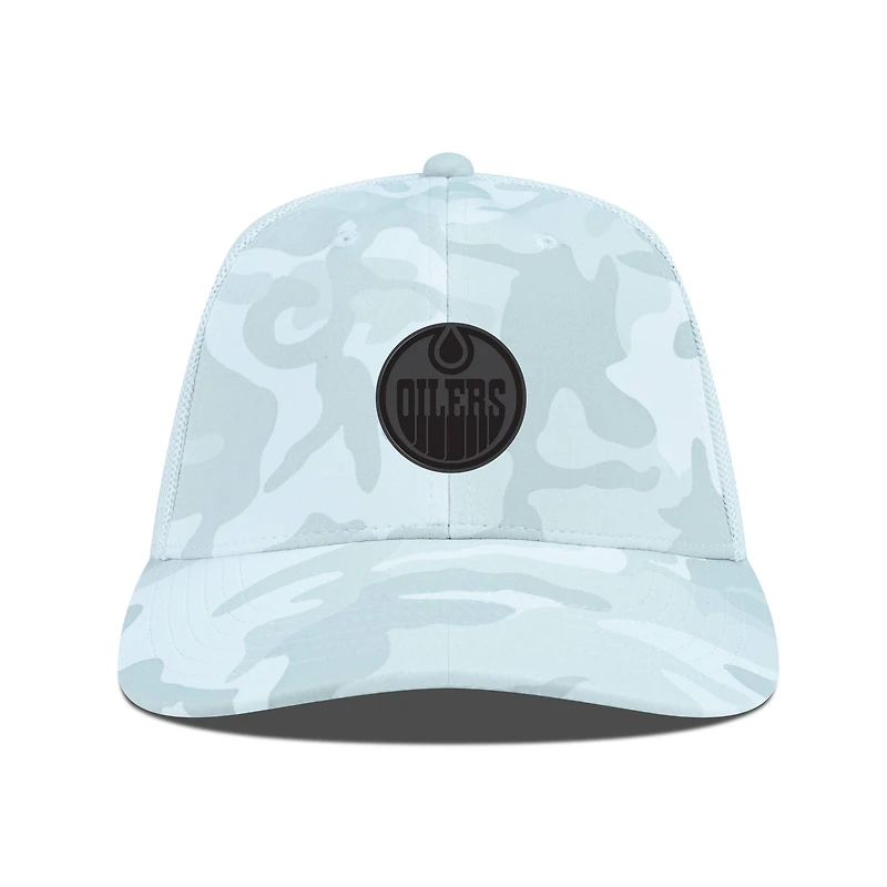 Men's Levelwear Light Blue Edmonton Oilers Clash Flex Hat