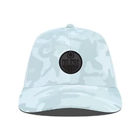 Men's Levelwear Light Blue Edmonton Oilers Clash Flex Hat