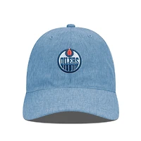 Casquette réglable Levelwear pour hommes, bleu clair, Edmonton Oilers Idol