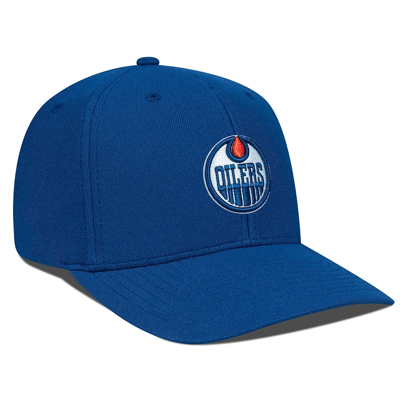 Casquette ajustable Fusion pour hommes Levelwear Royal Edmonton Oilers