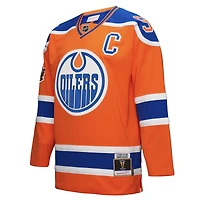 Men's Mitchell & Ness Connor McDavid Orange Edmonton Oilers Power Play Jersey