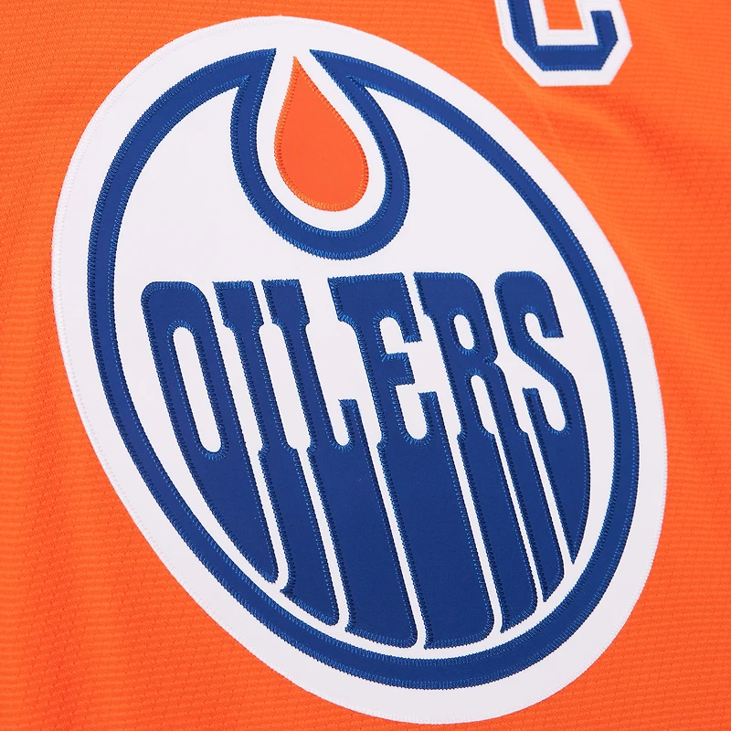Men's Mitchell & Ness Connor McDavid Orange Edmonton Oilers Power Play Jersey
