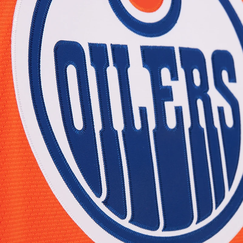 Maillot de jeu puissance orange Mitchell & Ness Connor McDavid des Oilers d'Edmonton pour hommes