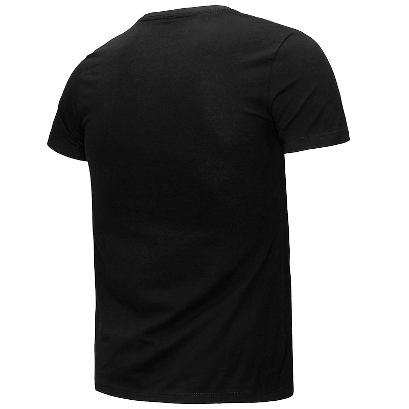 T-shirt noir à imprimé joueur Mitchell & Ness Leon Draisaitl des Oilers d'Edmonton 2.0 pour homme