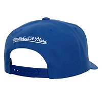 Casquette ajustable Mitchell & Ness pour homme, bleu marine, des Oilers d'Edmonton Core Team Ground Pro