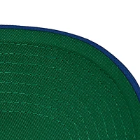 Casquette ajustable Mitchell & Ness pour homme, bleu marine, des Oilers d'Edmonton Core Team Ground Pro