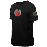 T-shirt noir New Era pour homme, motif fête du Canada