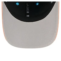 Casquette ajustable New Era bleue Edmonton Oilers Jr. Mascotte 9FORTY M-Crown pour homme