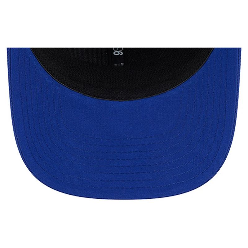 Casquette ajustable multi-cordes 9SEVENTY bleue des Oilers d'Edmonton de New Era pour homme